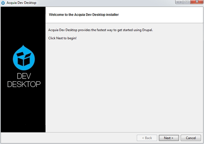 Знакомство и установка Acquia Dev Desktop 2 Beta